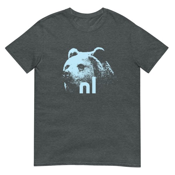 Bear T-Shirt - Charcoal - Image 2