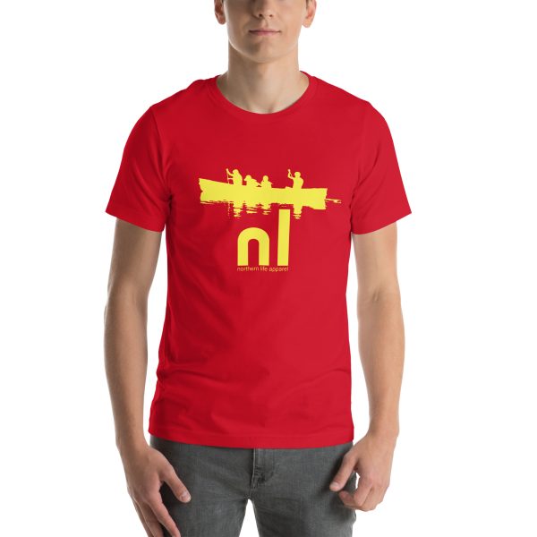 Canoe Family T-Shirt - Red