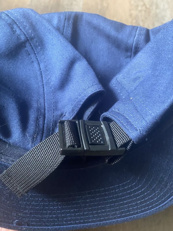 nl styled 5 panel snapback hat navy clip