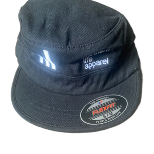 nl brimmed flexfit black hat